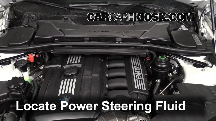 2011 BMW 328i xDrive 3.0L 6 Cyl. Coupe (2 Door) Power Steering Fluid Add Fluid